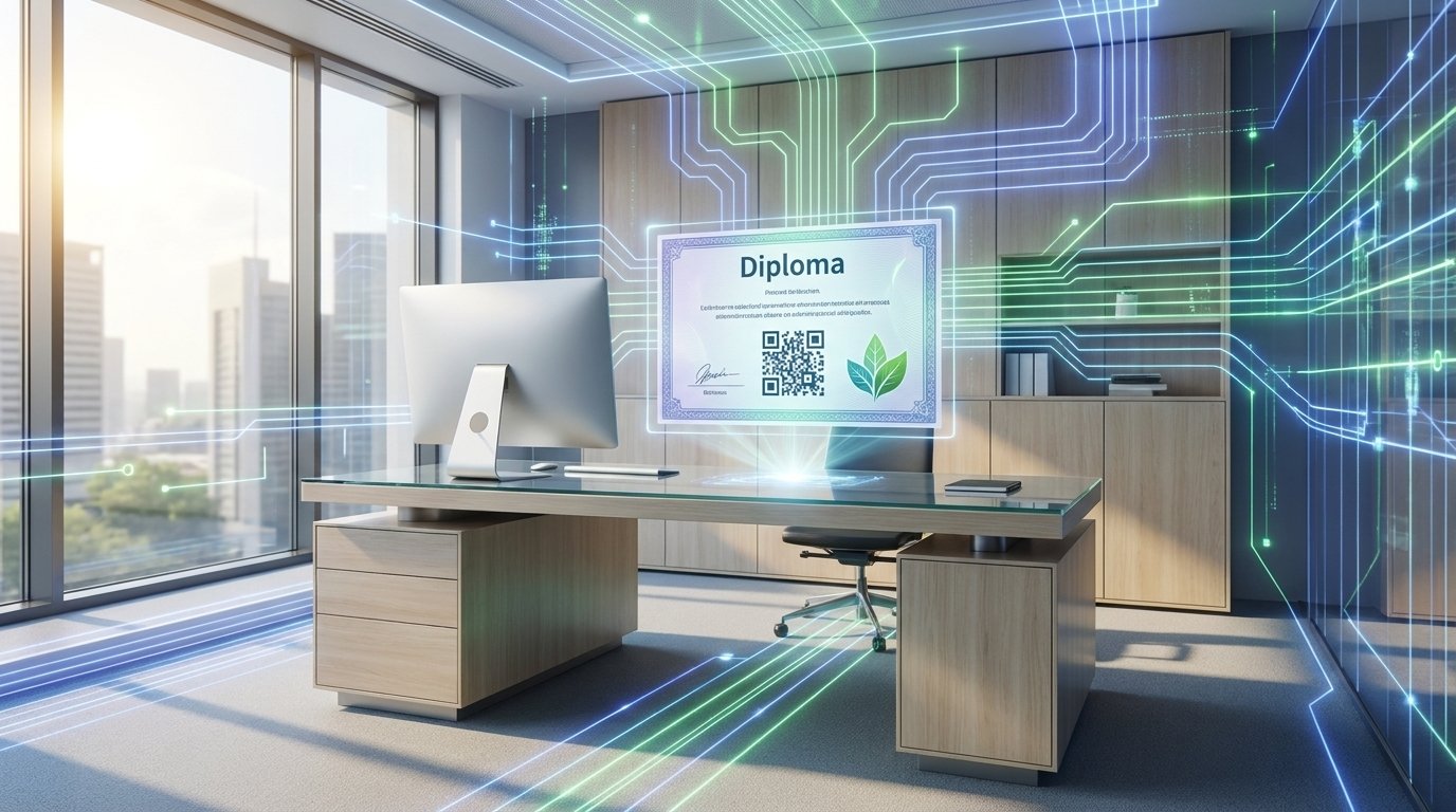 Going Paperless: The Environmental and Financial ROI of Verifiable Digital Credentials in Higher Ed
